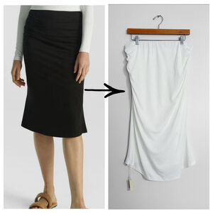 OGL New! EcoSkin KISS Pull On Lounge Comfy Skirt